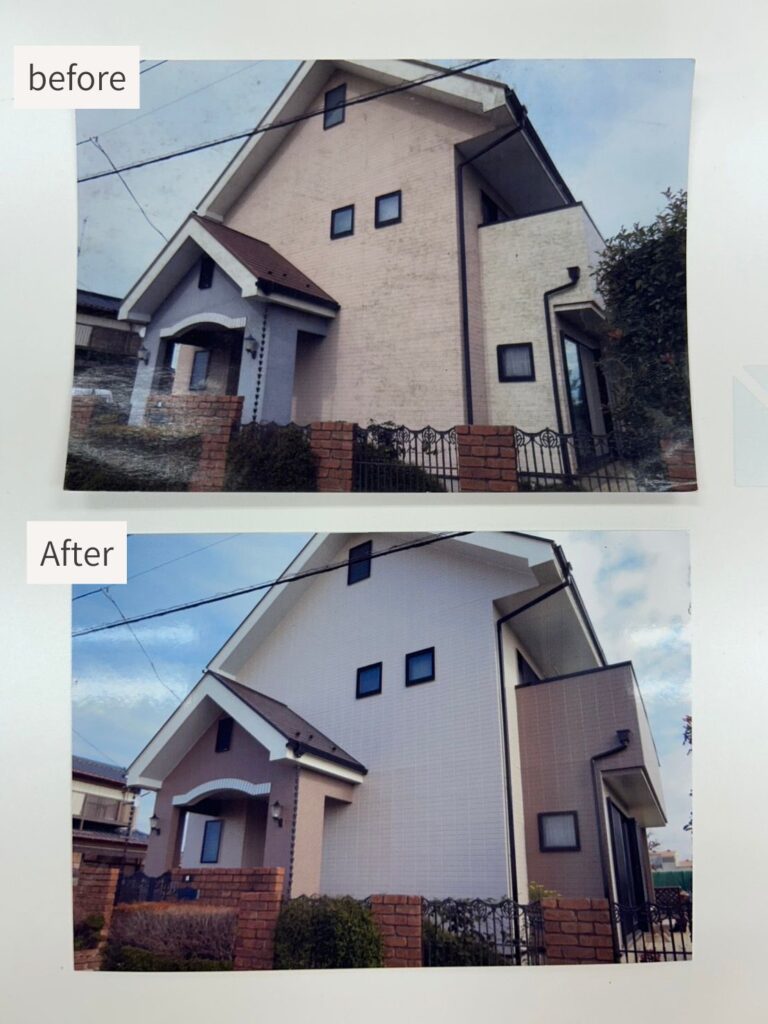 外壁塗装ビフォーアフター