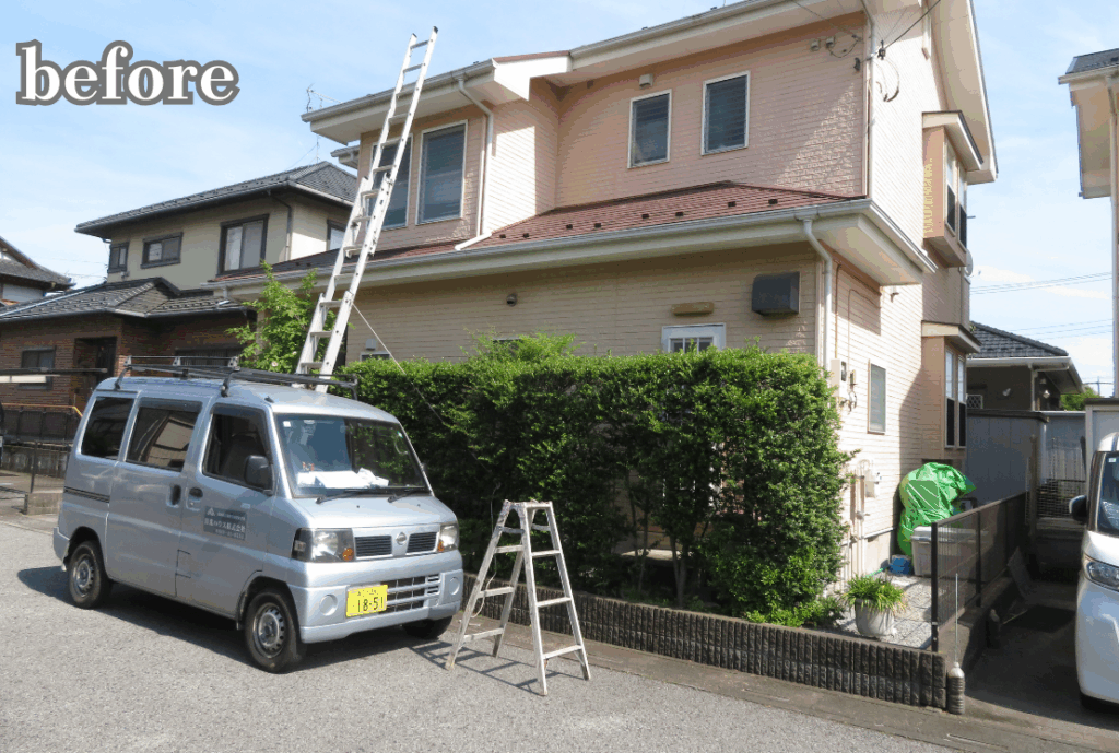 杉戸町外壁塗装前