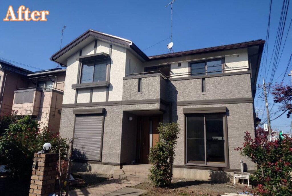 杉戸町サイディング外壁After